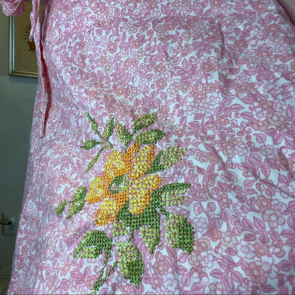 Cottagecore Embroidered Wrap Skirt - Picture 5 of 5